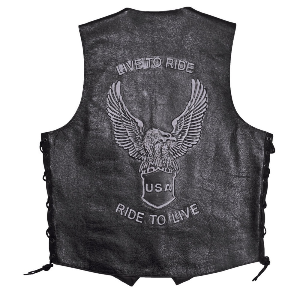 AMERICAN RIDER leather vest